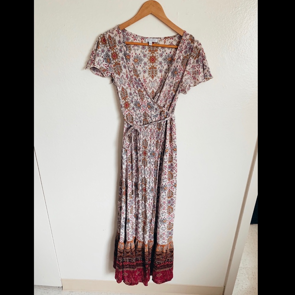Patrons Of Peace Boho Maxi Dress